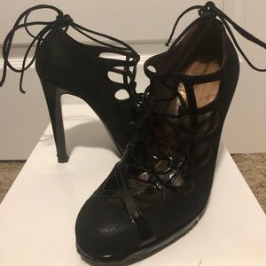 Roberto Cavalli Lace Up Pumps